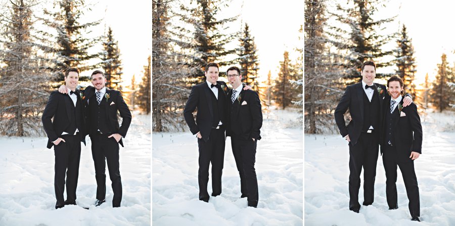 edmonton winter wedding photography