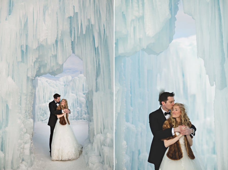 Edmonton Ice Castles Wedding