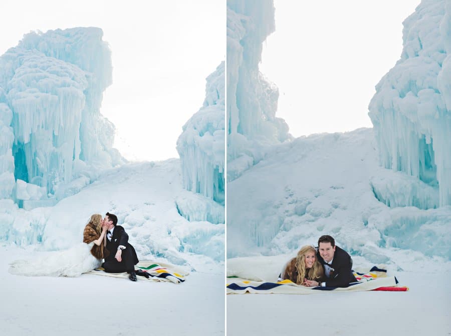 Edmonton Ice Castles Wedding