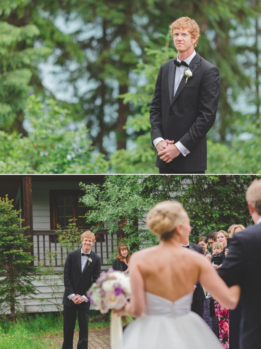 Emerald Lake Wedding ceremony