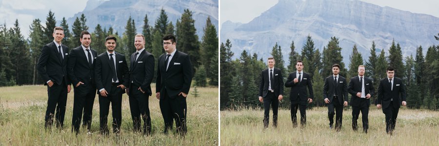 Banff wedding photography portraits