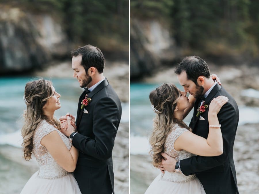 Intimate Emerald Lake wedding