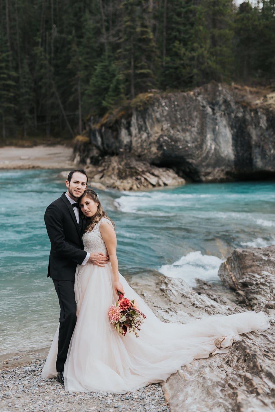 Intimate Emerald Lake wedding