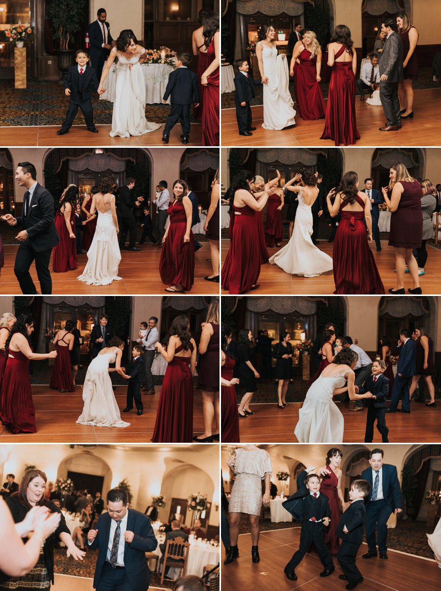 fairmont banff springs wedding reception alhambra ballroom party dancing