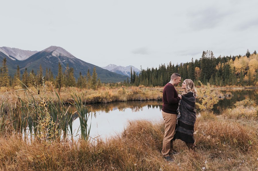 Banff Surprise Proposal Photography