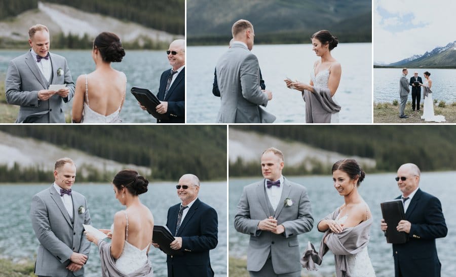 Canmore Intimate Wedding elopement