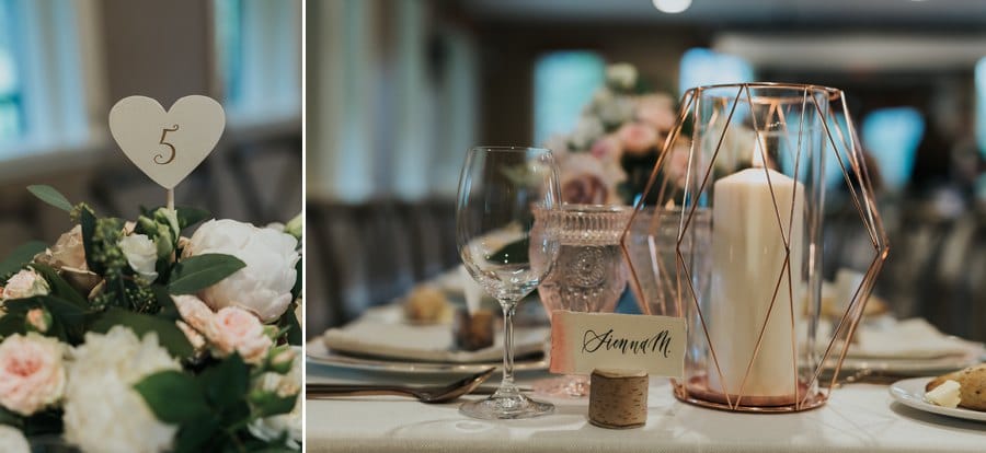 Emerald Lake Lodge intimate wedding president's room reception