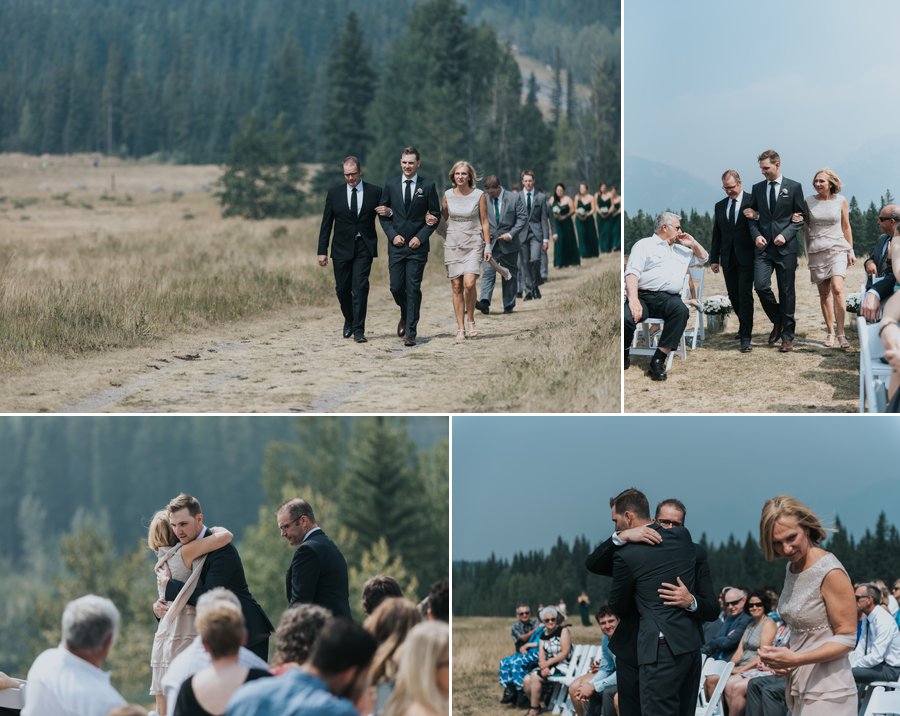 Quarry Lake wedding ceremony