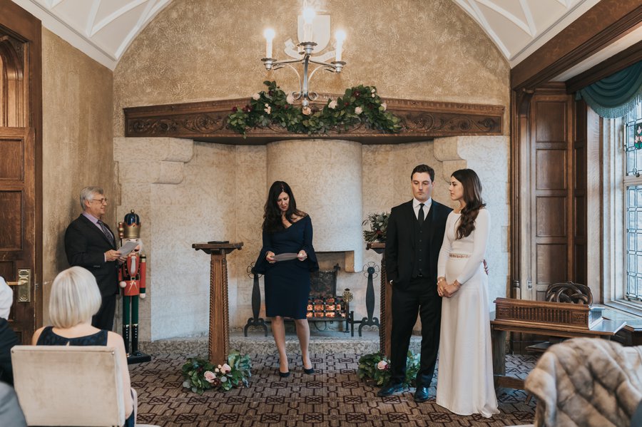 Banff Springs Intimate wedding Angus Room Ceremony