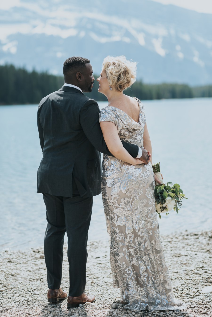 Two Jack Lake Intimate wedding
