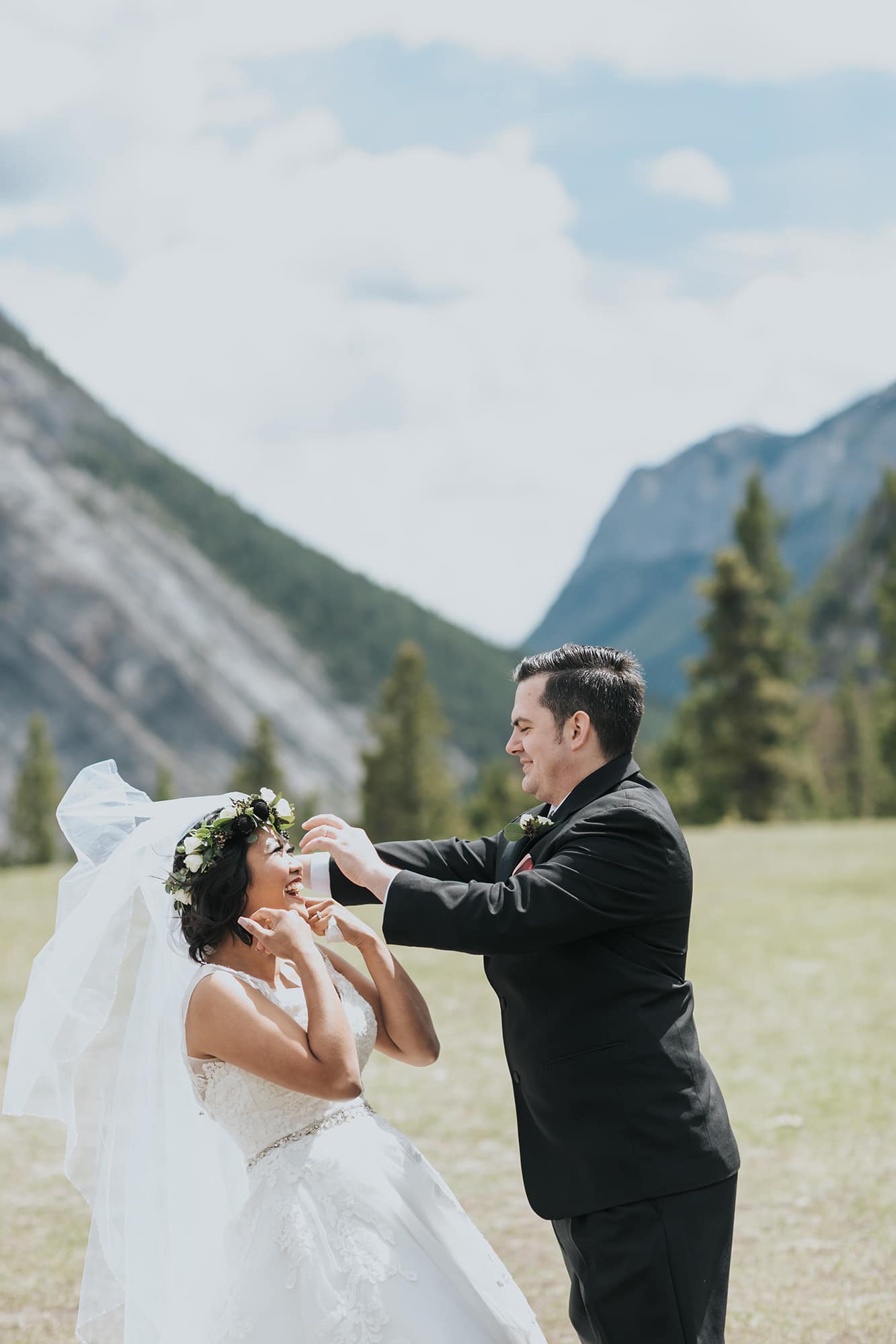 Buffalo Mountain Meadow wedding ceremony