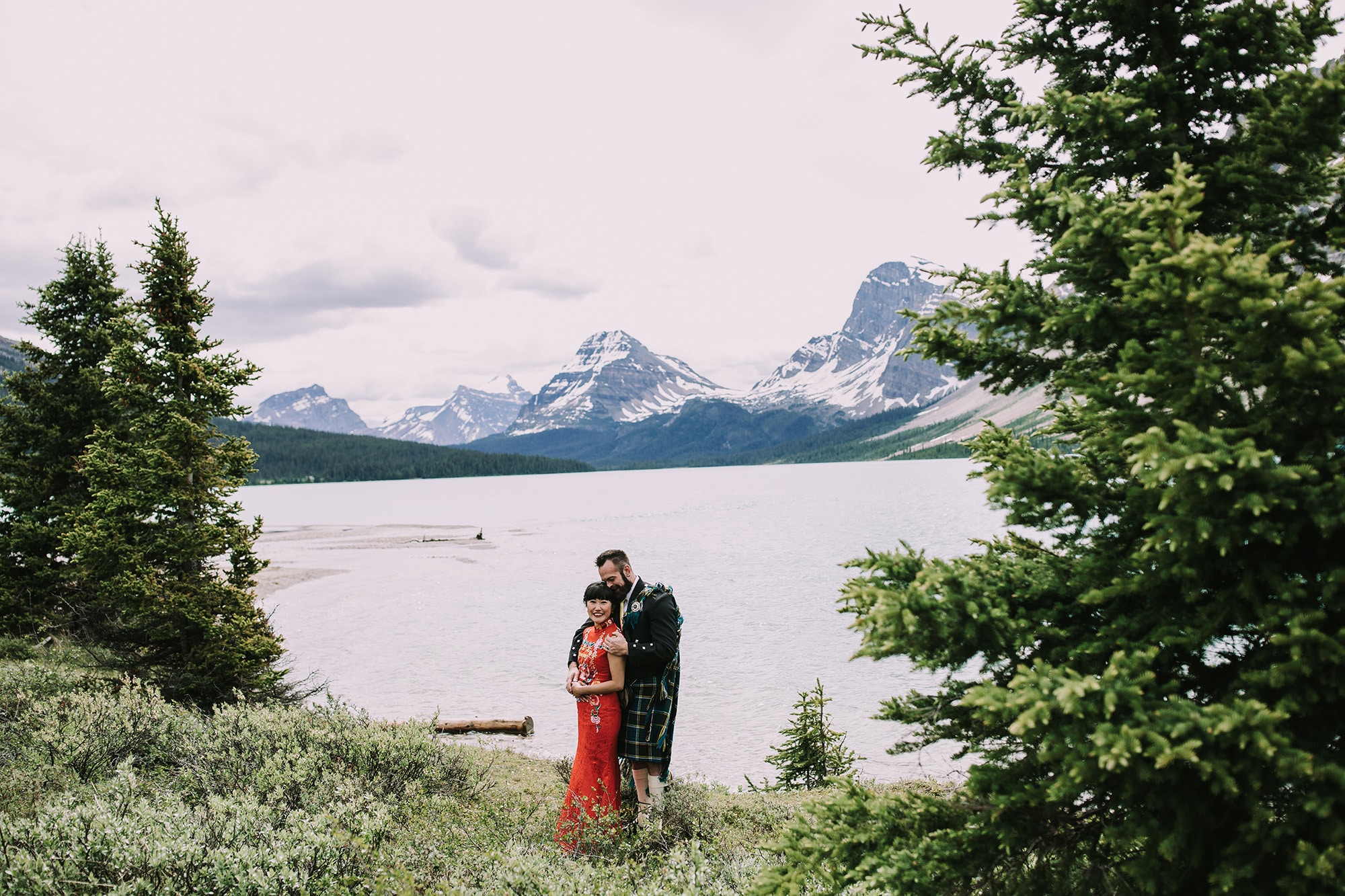 Bow Lake wedding Photographers
