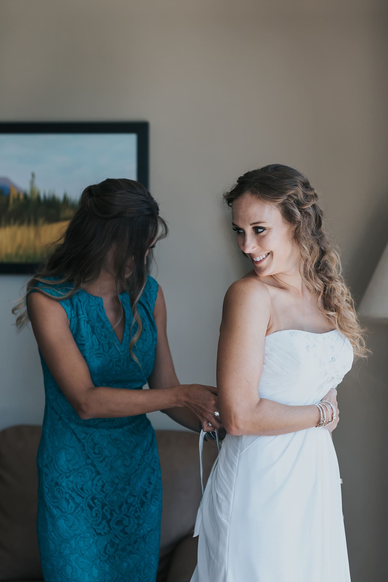 getting ready details canmore wedding photography