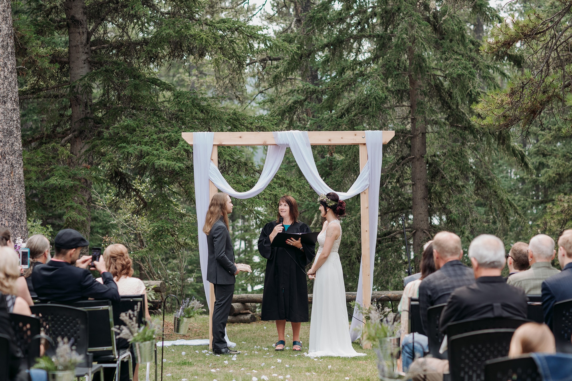 goldeye centre wedding ceremony nordegg