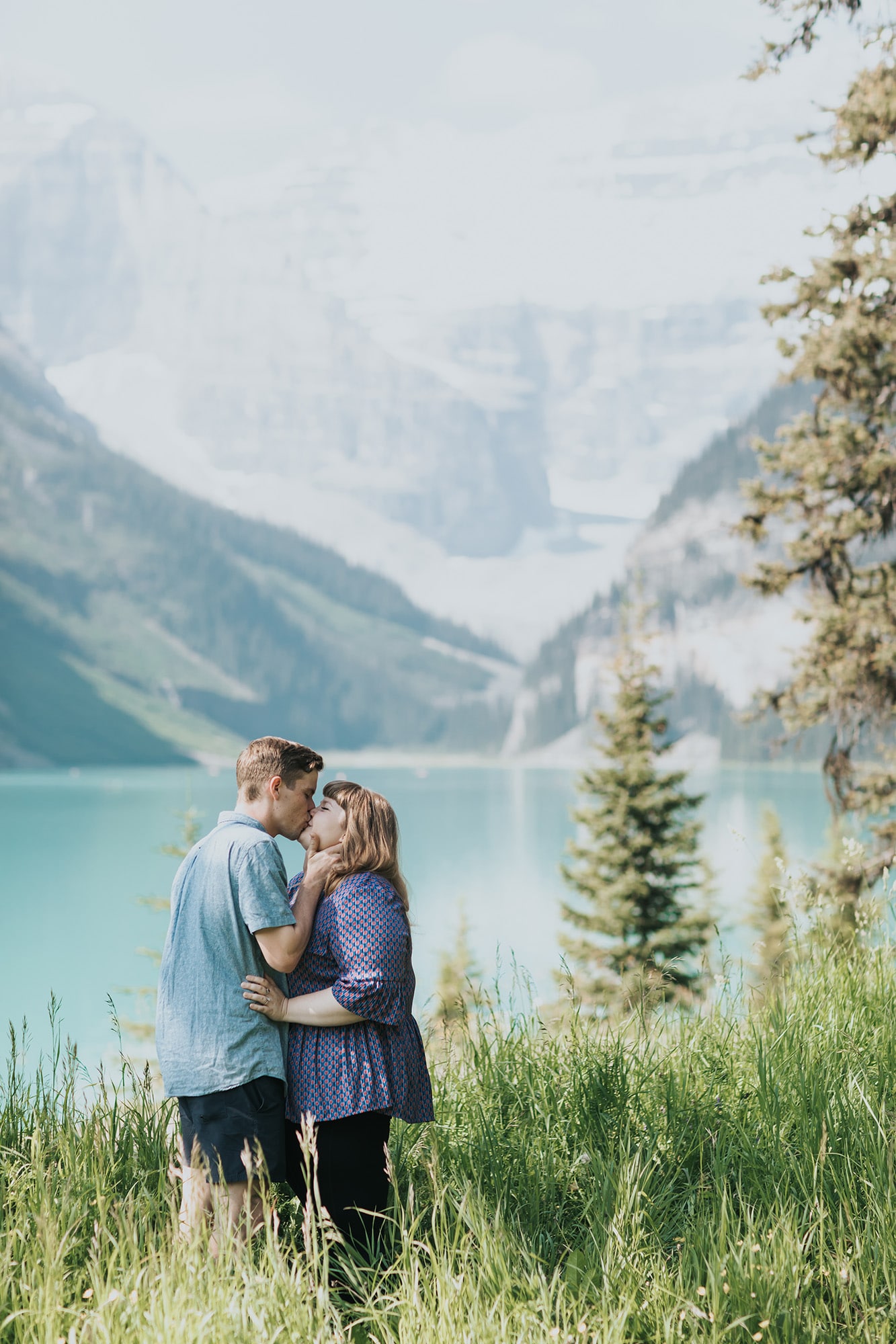 Lake Louise Secret Proposal photographers