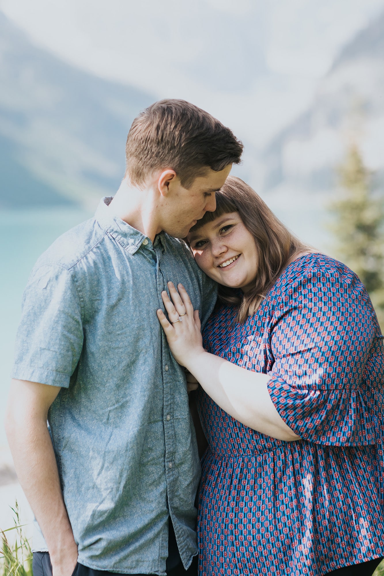 Lake Louise Secret Proposal photographers