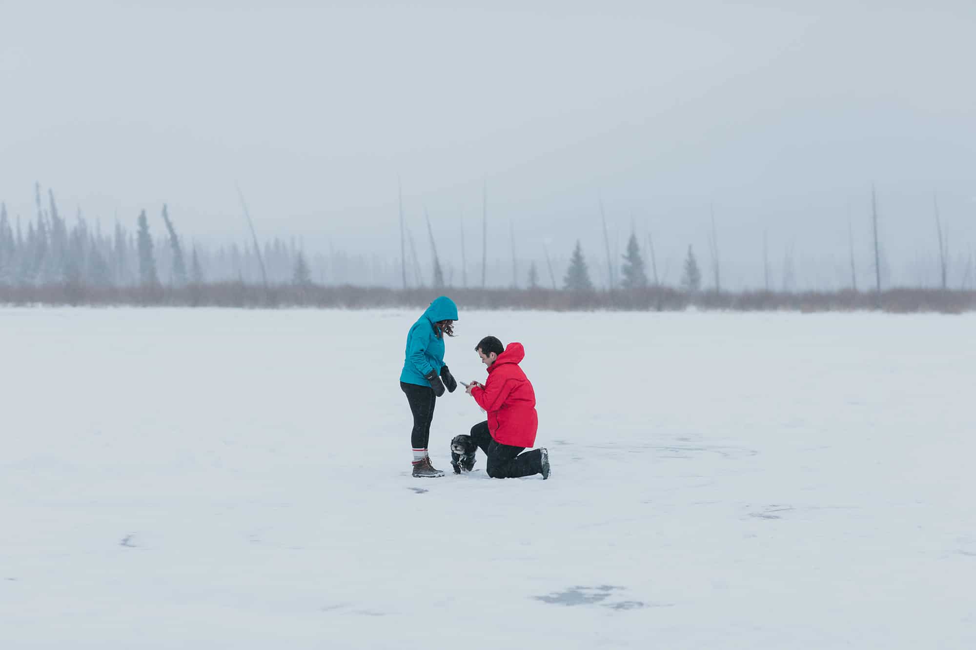 Vermilion Lakes Proposal Banff Engagement