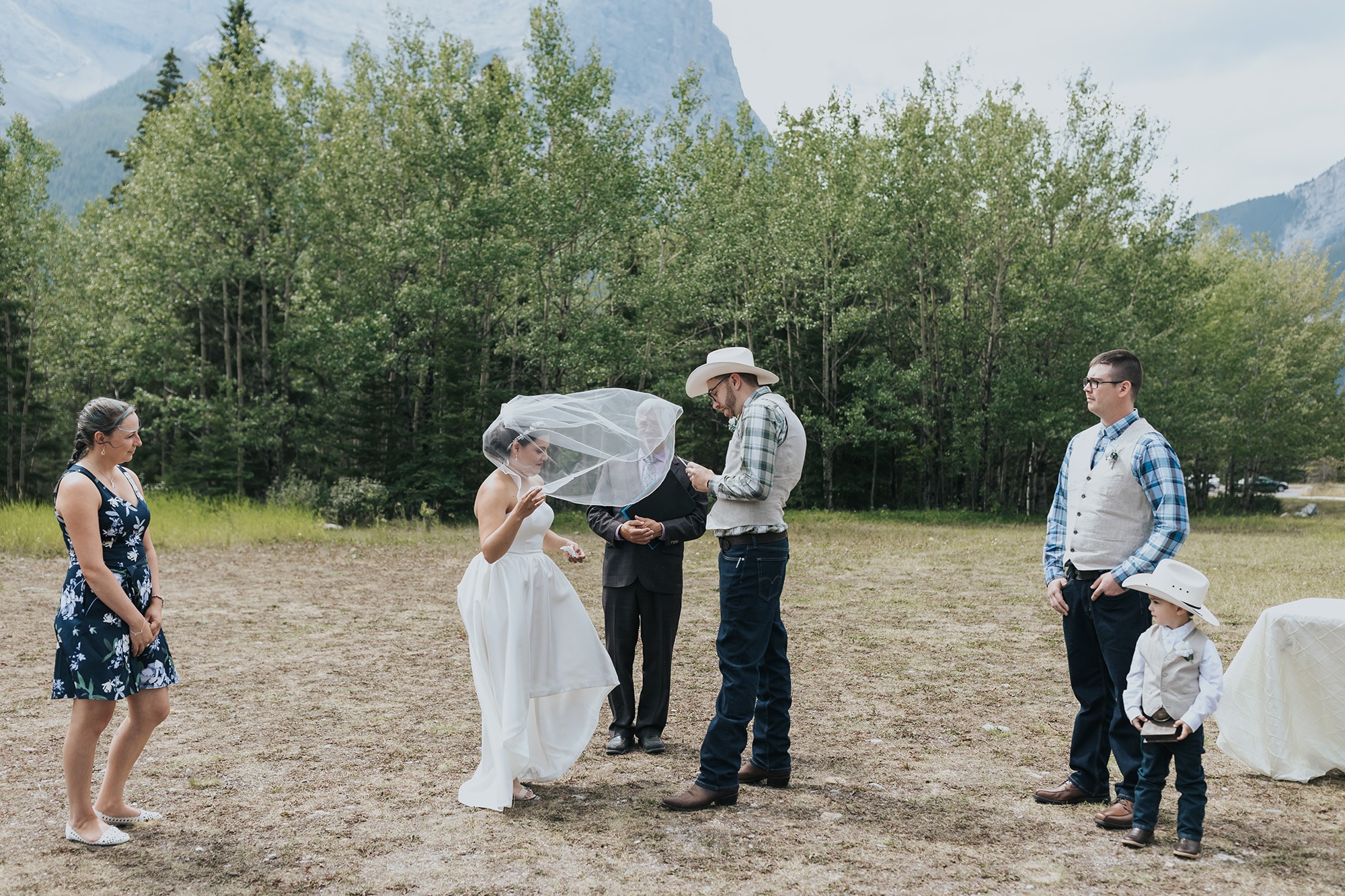 Rundleview Parkette Wedding Canmore