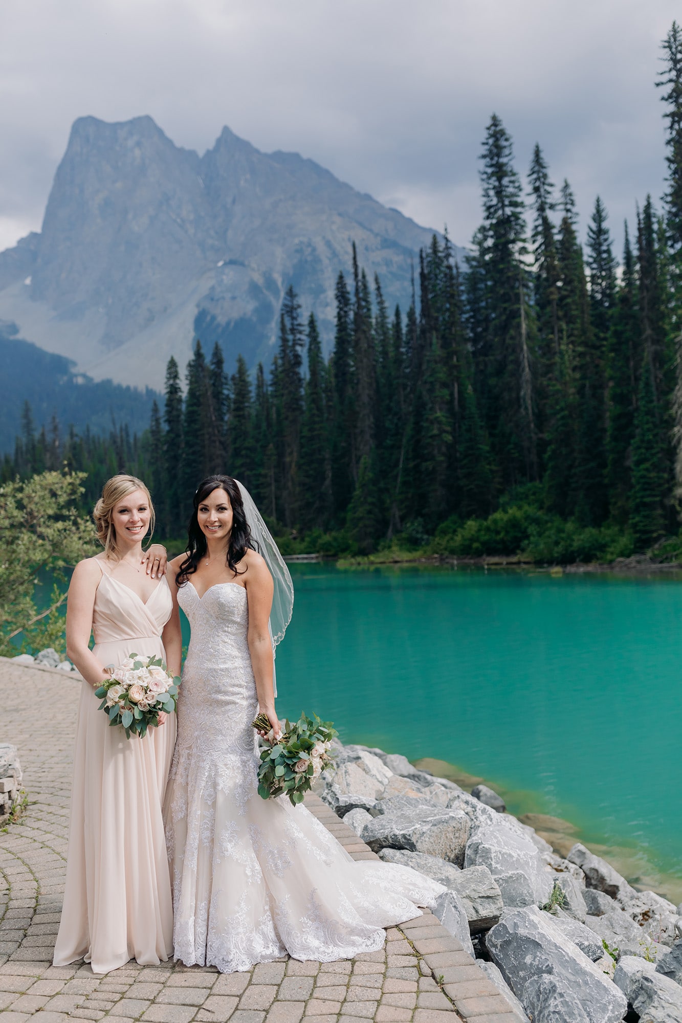 Emerald Lake Lodge Wedding Photos 