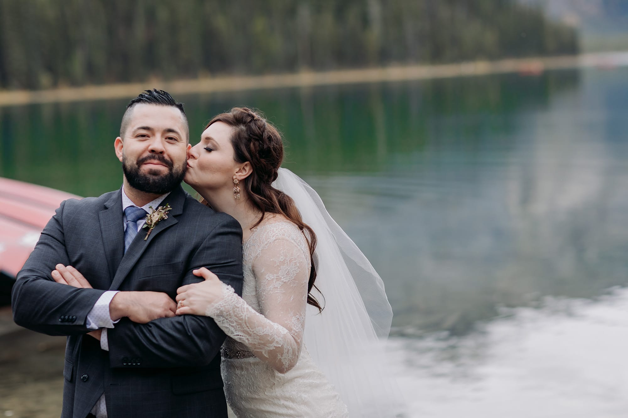 emerald lake wedding photography