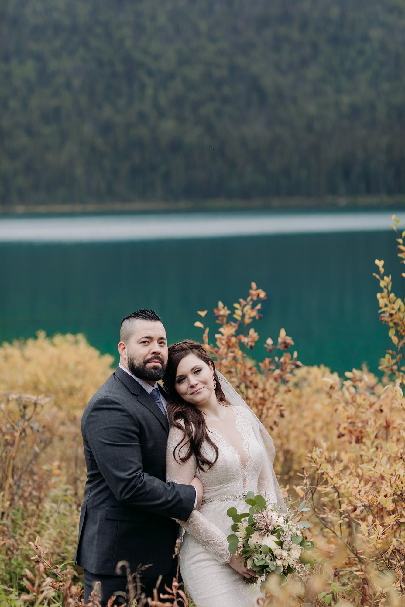emerald lake weddings autumn colours photography
