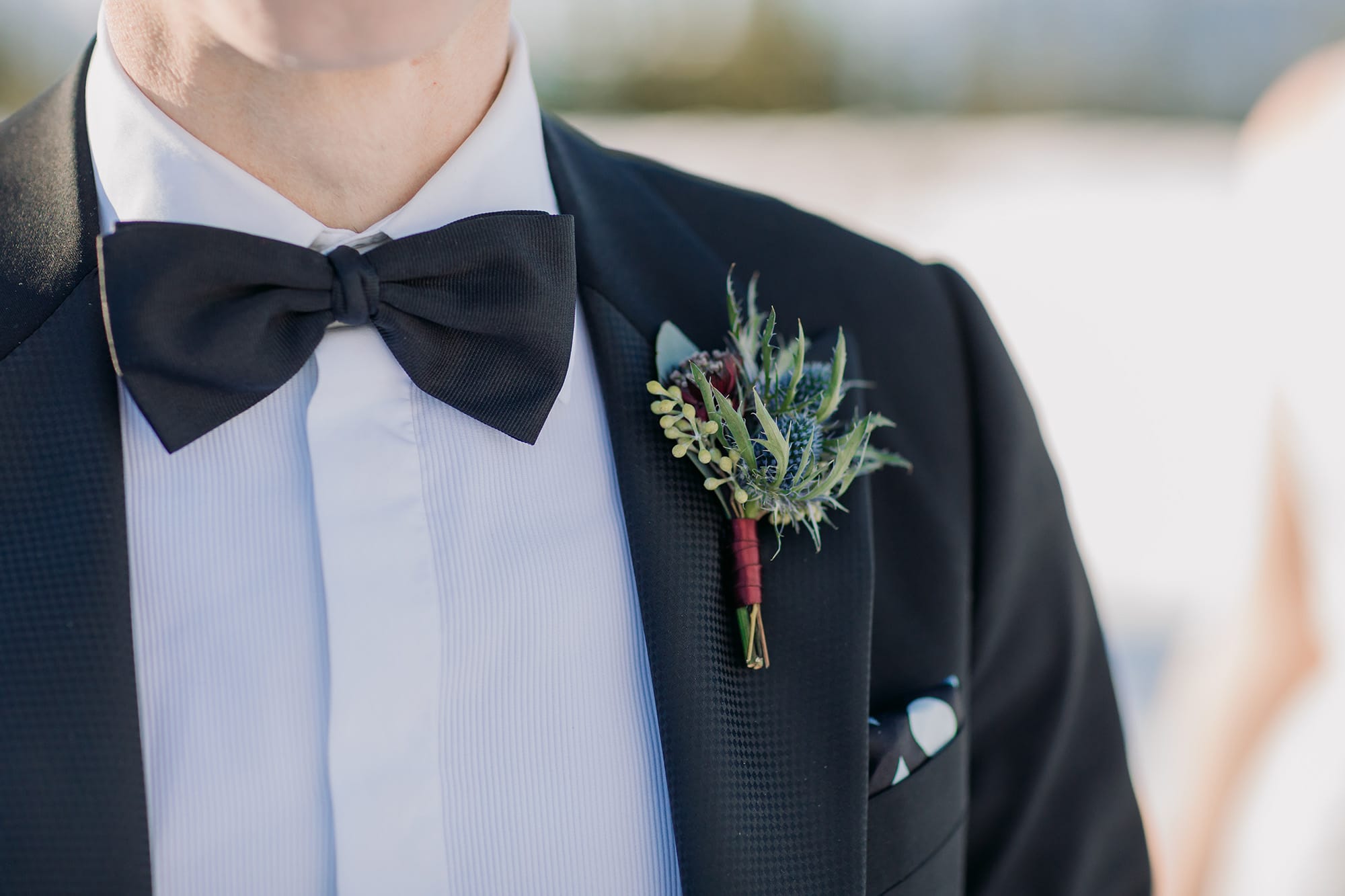 willow flower co boutonniere 