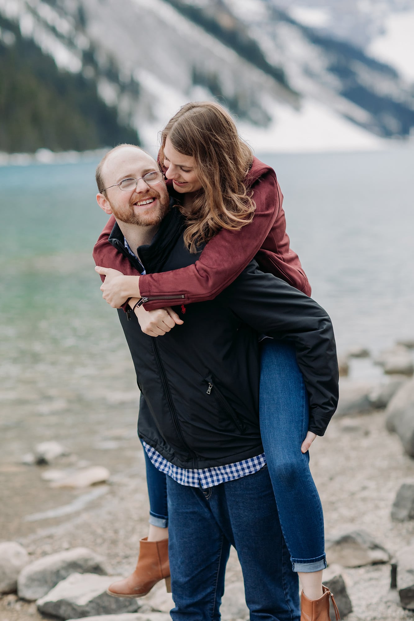 planning a lake louise proposal photographer