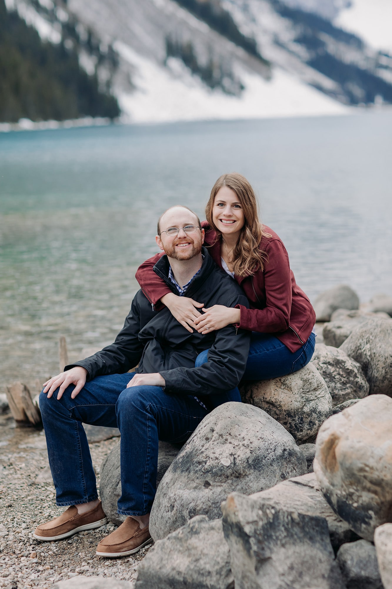 planning a lake louise proposal photographer