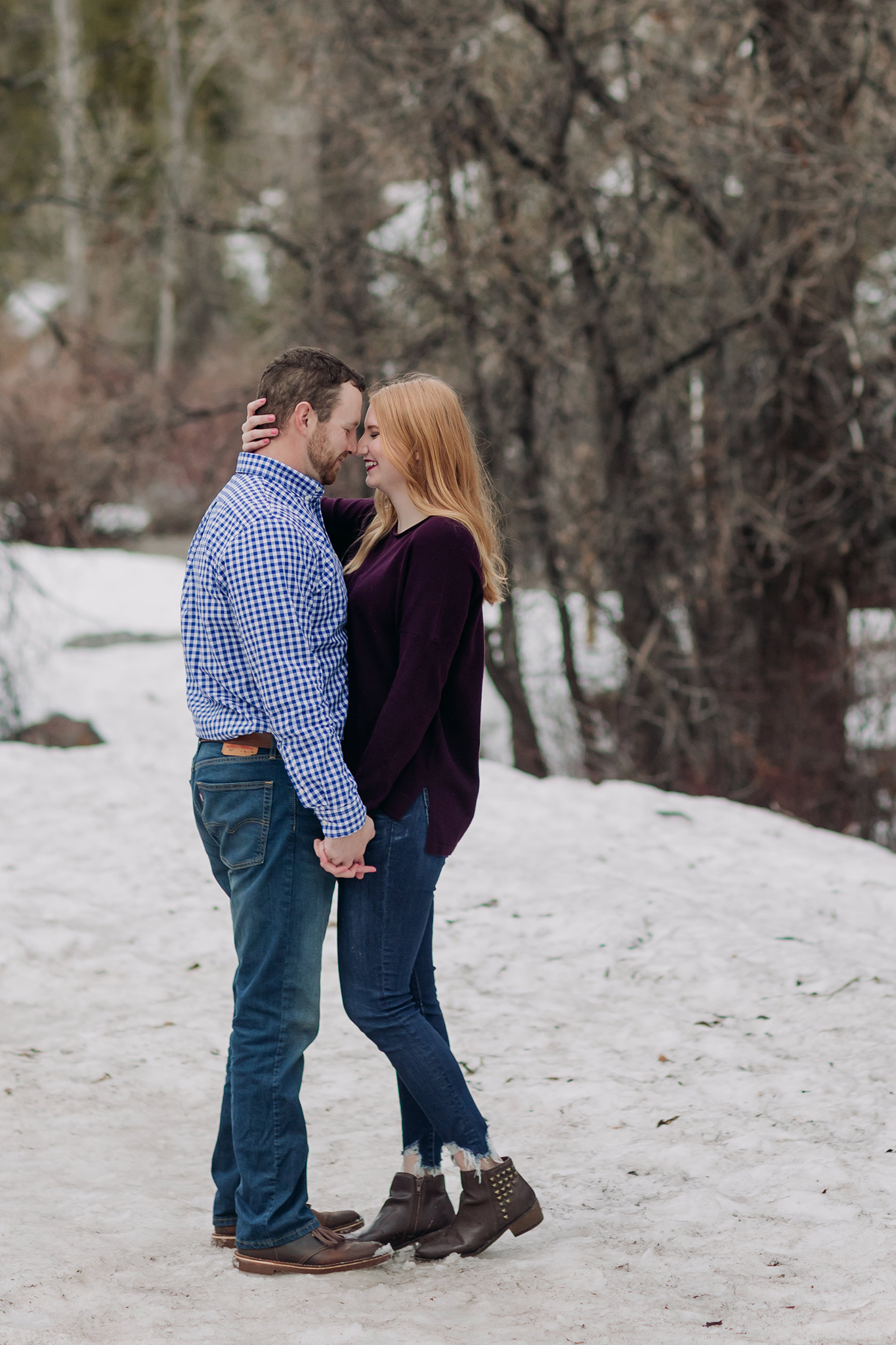 Utah Mountain Couples session in the SPring by Travelling Elopement Photographer ENV Photography