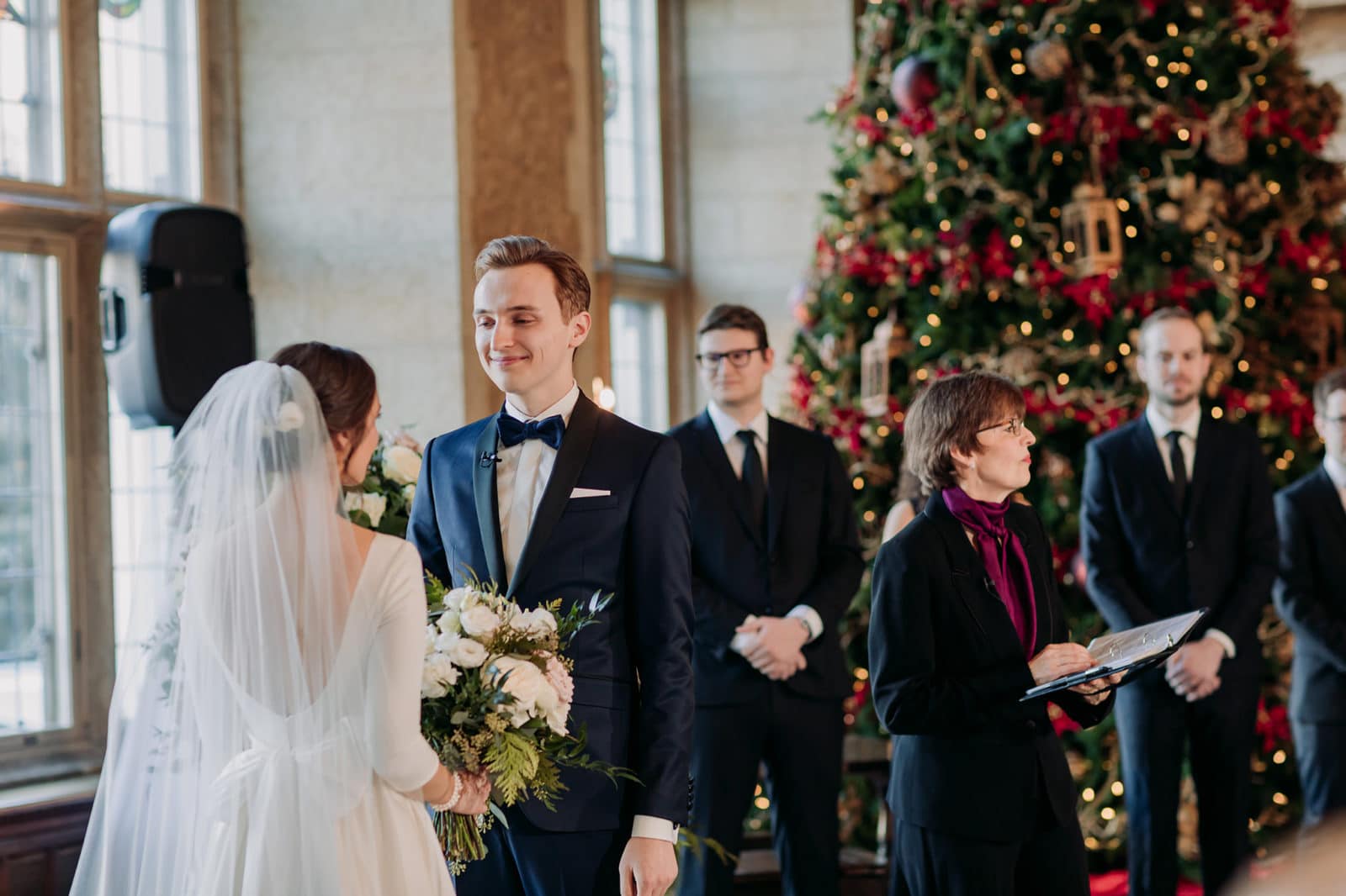 Fairmont Banff Springs Winter Wedding Mt Stephen Hall Surprise Corner