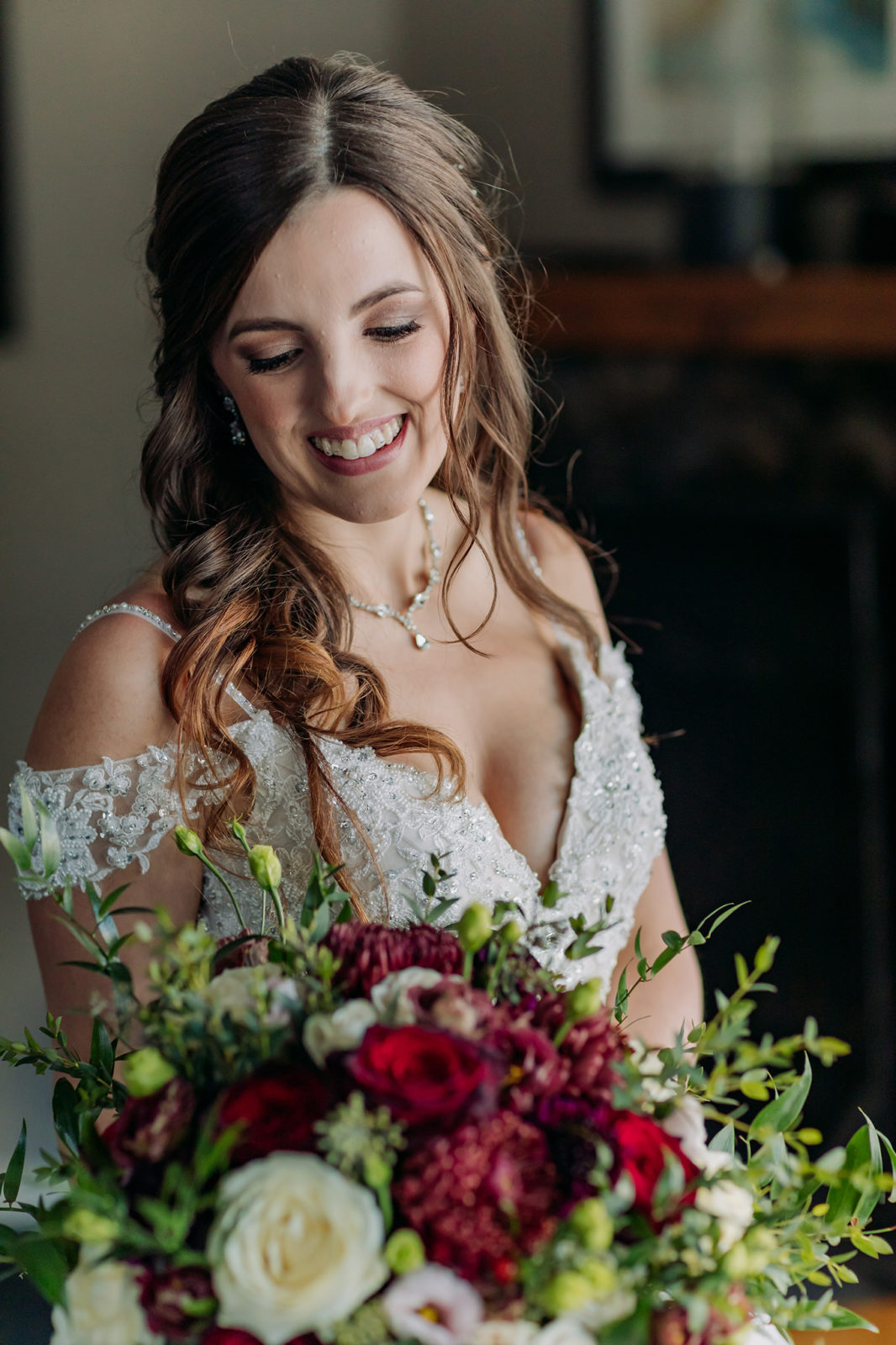 November wedding at Emerald Lake Lodge in the Rocky Mountains Winter