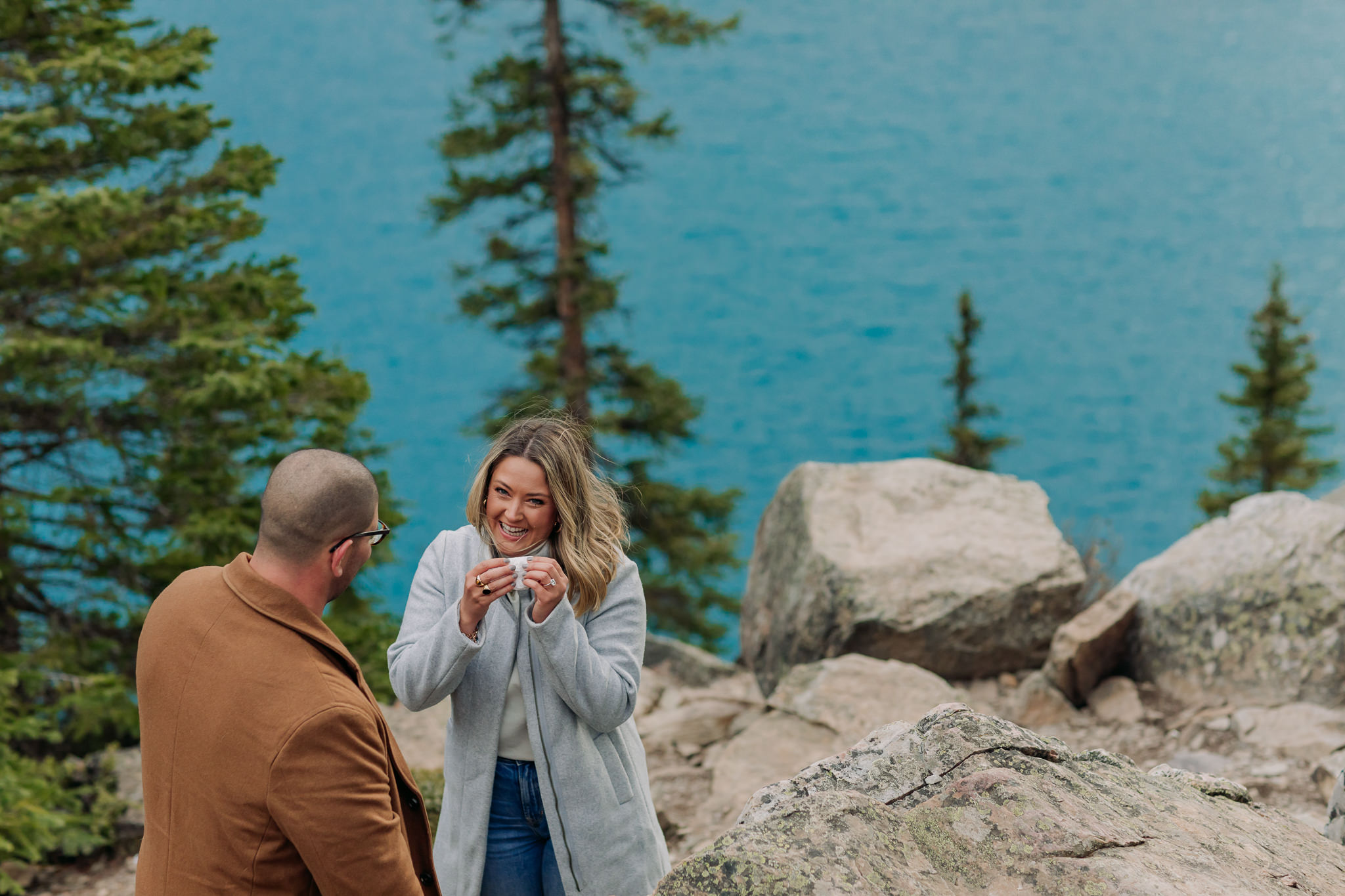 proposing in Banff national Park - Surprise Proposal Photographer & Proposal Guide